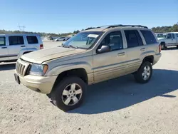 Jeep salvage cars for sale: 2001 Jeep Grand Cherokee Limited