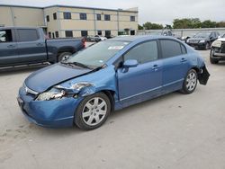 Honda salvage cars for sale: 2007 Honda Civic LX