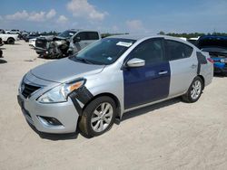 Salvage cars for sale at Houston, TX auction: 2015 Nissan Versa S