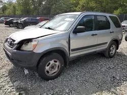 Salvage cars for sale at Waldorf, MD auction: 2003 Honda CR-V LX