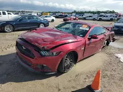 Salvage cars for sale at Houston, TX auction: 2017 Ford Mustang GT