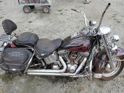 Salvage cars for sale from Copart Spartanburg, SC: 2002 Harley-Davidson Flstci