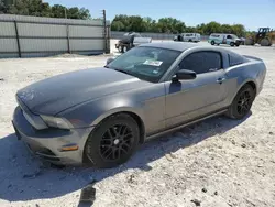 Salvage cars for sale at New Braunfels, TX auction: 2014 Ford Mustang