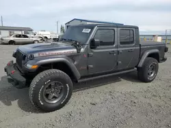 Jeep salvage cars for sale: 2022 Jeep Gladiator Rubicon