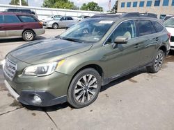 Salvage cars for sale at Littleton, CO auction: 2016 Subaru Outback 2.5I Limited