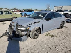 Carros salvage a la venta en subasta: 2021 Honda Accord Sport SE