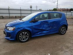 Salvage cars for sale at Chicago Heights, IL auction: 2017 Chevrolet Sonic LT