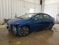 Honda salvage cars for sale: 2013 Honda Civic EXL