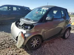 Salvage cars for sale at Magna, UT auction: 2009 Smart Fortwo Passion