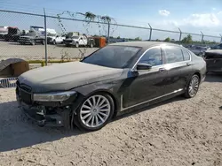 BMW 7 Series salvage cars for sale: 2022 BMW 740 XI