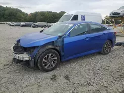 Salvage cars for sale at Windsor, NJ auction: 2018 Honda Civic EX