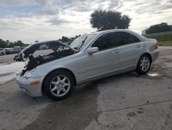 Vehiculos salvage en venta de Copart Tifton, GA: 2002 Mercedes-Benz C 240