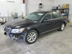 Salvage cars for sale from Copart Lufkin, TX: 2016 Volkswagen Passat S