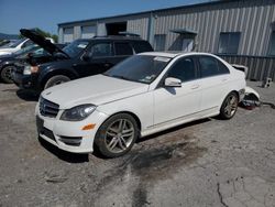 Mercedes-Benz salvage cars for sale: 2014 Mercedes-Benz C 300 4matic