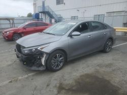 Salvage cars for sale at Vallejo, CA auction: 2022 KIA Forte FE