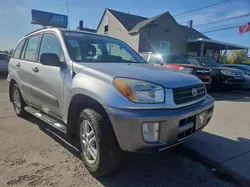 Salvage cars for sale from Copart Columbus, OH: 2002 Toyota Rav4