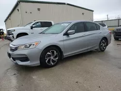 Salvage cars for sale at Haslet, TX auction: 2017 Honda Accord LX