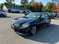 Salvage cars for sale at North Billerica, MA auction: 2016 Mercedes-Benz E 350 4matic