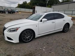 Salvage cars for sale at Chatham, VA auction: 2017 Lexus LS 460