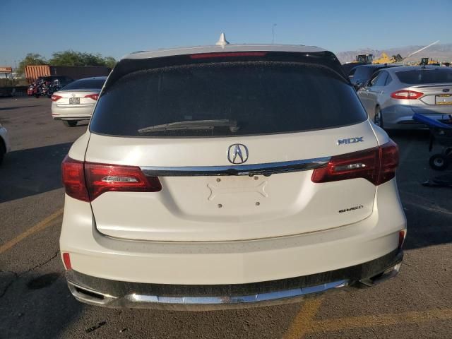 2018 Acura MDX Technology