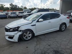 Salvage cars for sale at Fort Wayne, IN auction: 2015 KIA Optima LX