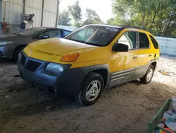 2001 Pontiac Aztek en venta en Midway, FL