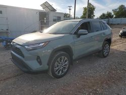 Salvage cars for sale at Oklahoma City, OK auction: 2022 Toyota Rav4 XLE Premium