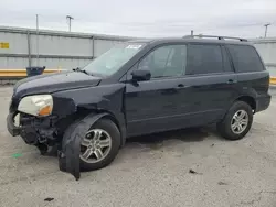 Salvage cars for sale at Dyer, IN auction: 2003 Honda Pilot EXL