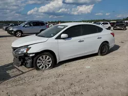 Salvage cars for sale at Houston, TX auction: 2017 Nissan Sentra S