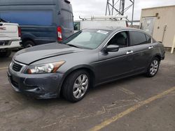 Salvage cars for sale at Hayward, CA auction: 2010 Honda Accord EXL