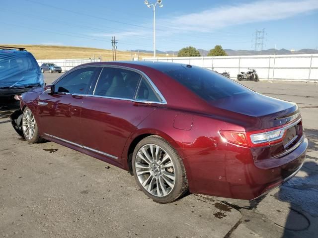 2017 Lincoln Continental Reserve