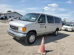 Salvage trucks for sale at Pekin, IL auction: 2007 Ford Econoline E350 Super Duty Wagon