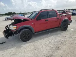 Salvage cars for sale at Arcadia, FL auction: 2007 Ford Explorer Sport Trac XLT