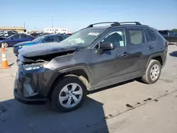 Salvage cars for sale at Grand Prairie, TX auction: 2020 Toyota Rav4 LE