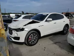 Maserati salvage cars for sale: 2017 Maserati Levante