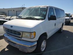 Ford Econoline e350 Super Duty salvage cars for sale: 1999 Ford Econoline E350 Super Duty Wagon