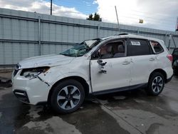 Subaru salvage cars for sale: 2017 Subaru Forester 2.5I Premium