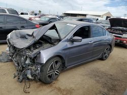 Salvage cars for sale at Brighton, CO auction: 2017 Honda Accord Sport Special Edition