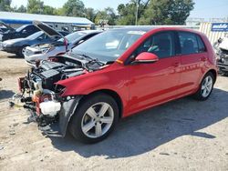 Volkswagen Golf Vehiculos salvage en venta: 2017 Volkswagen Golf S