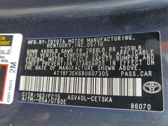 2011 Toyota Camry Base