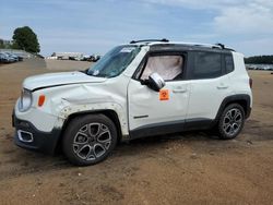 Salvage cars for sale at Longview, TX auction: 2017 Jeep Renegade Limited