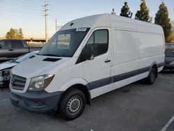 Salvage trucks for sale at Rancho Cucamonga, CA auction: 2017 Mercedes-Benz Sprinter 3500