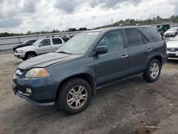 Salvage cars for sale at Fredericksburg, VA auction: 2006 Acura MDX Touring