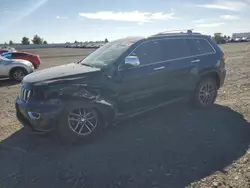 Jeep salvage cars for sale: 2017 Jeep Grand Cherokee Limited