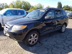 Salvage cars for sale at Portland, OR auction: 2009 Hyundai Santa FE SE