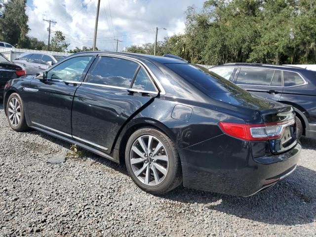 2017 Lincoln Continental