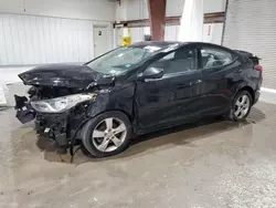 Salvage cars for sale at Leroy, NY auction: 2013 Hyundai Elantra GLS