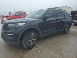 Salvage cars for sale at Haslet, TX auction: 2020 Ford Explorer ST