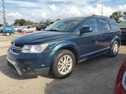 Salvage cars for sale at Riverview, FL auction: 2014 Dodge Journey SXT