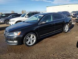 Salvage cars for sale from Copart Rocky View County, AB: 2014 Volkswagen Passat SEL